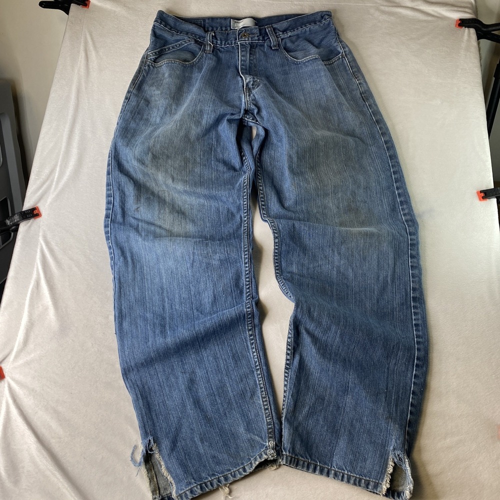 Vintage Y2K Levi's Baggy Silvertab Jeans Men's 32x32 Grunge Thrashed Distressed